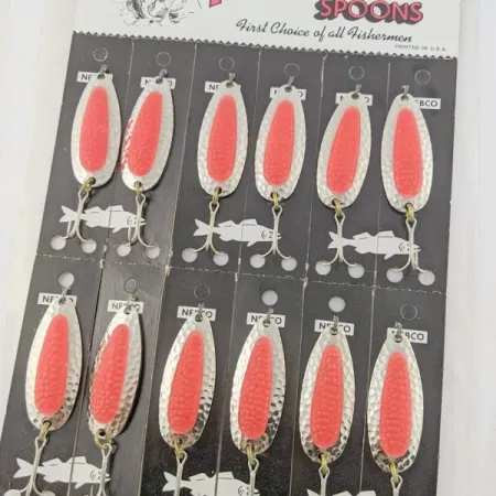 Nebco Pixee Wahadłówka, Nikiel/Pomarańczowy UV, Mosiądz, #PX