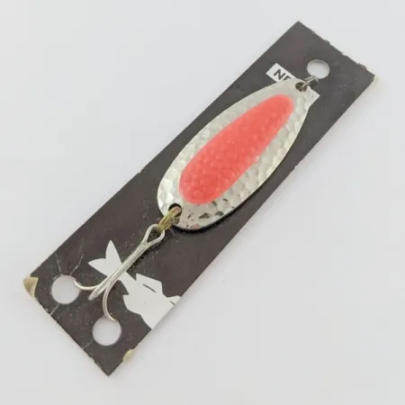 Nebco Pixee, nikiel/pomarańczowy UV - świeci w ultrafiolecie, 14 g błystka wahadłowa #24352