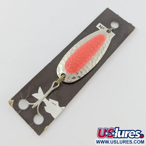  Nebco Pixee, nikiel/pomarańczowy UV - świeci w ultrafiolecie, 14 g błystka wahadłowa #24352