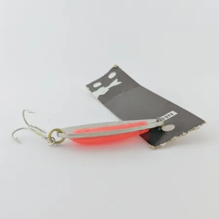 Nebco Pixee, nikiel/pomarańczowy UV - świeci w ultrafiolecie, 14 g błystka wahadłowa #24352