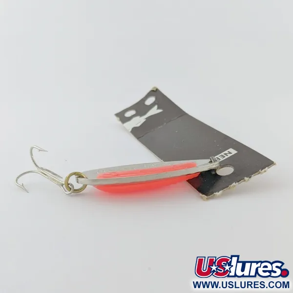  Nebco Pixee, nikiel/pomarańczowy UV - świeci w ultrafiolecie, 14 g błystka wahadłowa #24352