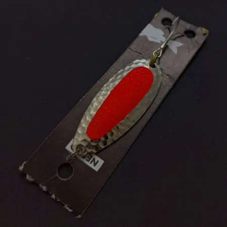 Nebco Pixee, nikiel/pomarańczowy UV - świeci w ultrafiolecie, 14 g błystka wahadłowa #24352