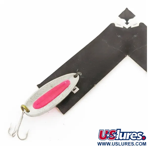  Nebco Pixee, nikiel/pomarańczowy UV - świeci w ultrafiolecie, 7 g błystka wahadłowa #24353