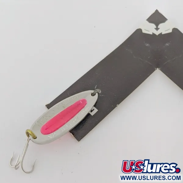  Nebco Pixee, nikiel/pomarańczowy UV - świeci w ultrafiolecie, 7 g błystka wahadłowa #24353