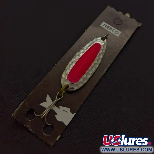  Nebco Pixee, nikiel/pomarańczowy UV - świeci w ultrafiolecie, 7 g błystka wahadłowa #24353