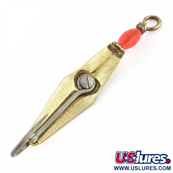  James E. Clark Clark Spoon 00, złoto, 4 g błystka wahadłowa #24355