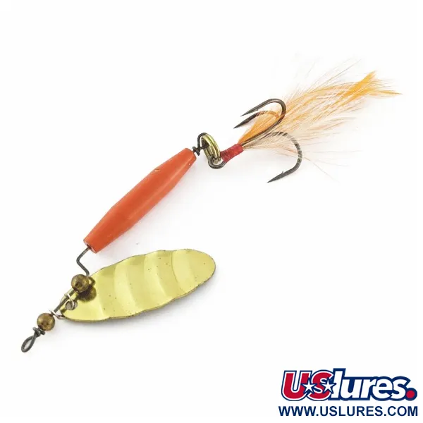  Worth #301, czerwony/czarny/złoty, 9 g błystka obrotowa #24357