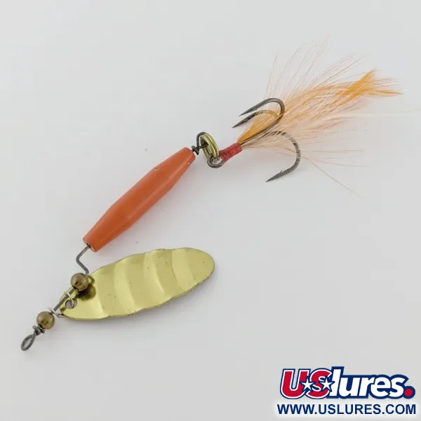  Worth #301, czerwony/czarny/złoty, 9 g błystka obrotowa #24357