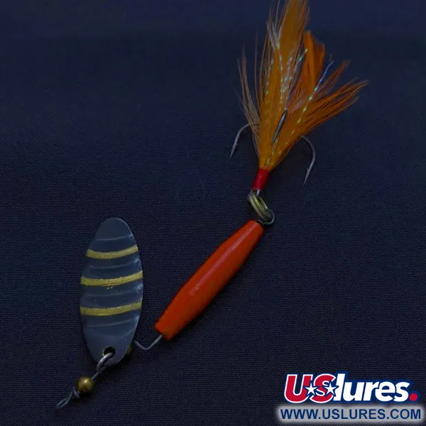  Worth #301, czerwony/czarny/złoty, 9 g błystka obrotowa #24357