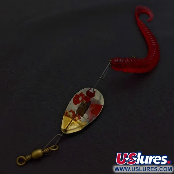 Pflueger June Bug №6, nikiel/czerwony, 7 g błystka obrotowa #24396