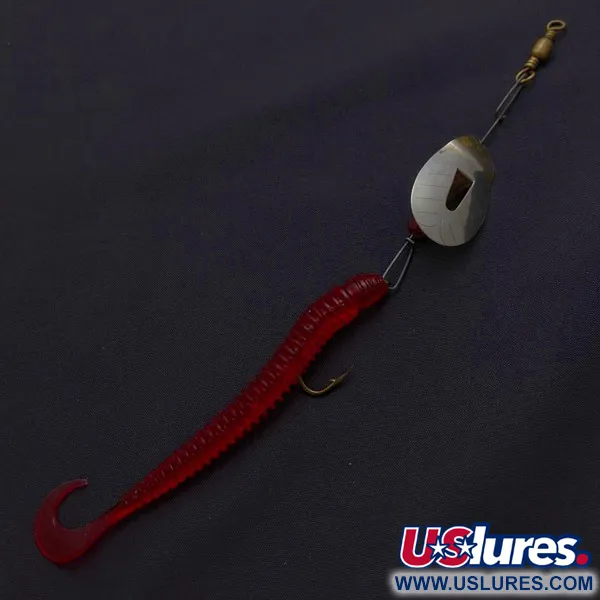 Pflueger June Bug №6, nikiel/czerwony, 7 g błystka obrotowa #24396