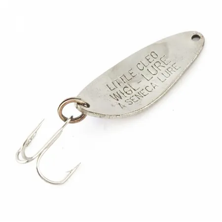 Seneca Little Cleo, nikiel/pomarańczowy/biały, 7 g błystka wahadłowa #24402