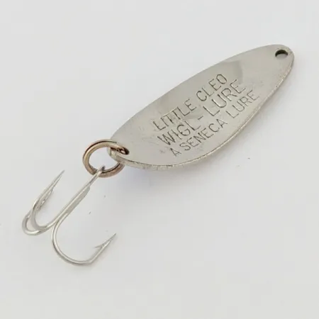 Seneca Little Cleo, nikiel/pomarańczowy/biały, 7 g błystka wahadłowa #24402