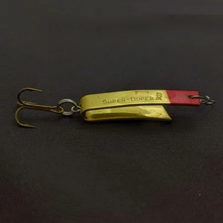 Luhr Jensen Super-Duper 503 Błystka, Gold Red, U-kształtna, #24435