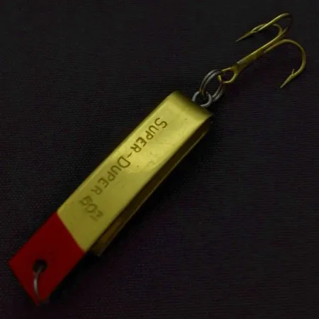 Luhr Jensen Super-Duper 503 Błystka, Gold/Red, 4.3g, Profil U, #24454