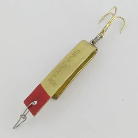 Luhr Jensen Super-Duper 503 Błystka, Gold/Red, 4.3g, Profil U, #24454