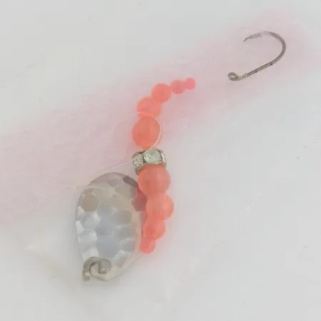 Mack's Lure Wedding Ring błystka, nikiel/różowy, 2 g, #24487