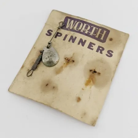 Worth Spinner #0 Błystka, Nikiel, 0.5 g, Tłoczone skrzydełko, #24488