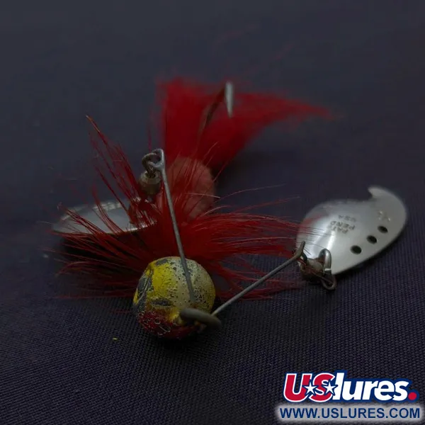 Jamison Shannon Twin Spinner, nikiel/czerwony, 10 g, #24491
