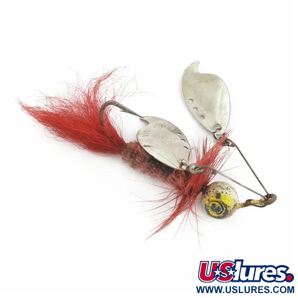 Jamison Shannon Twin Spinner, nikiel/czerwony, 10 g, #24491