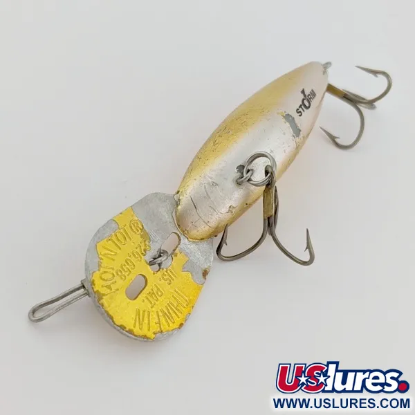 Storm Hot'N'Tot Thin Fin Wobler, Gold, 6.5 g, Metalowy ster, #24493