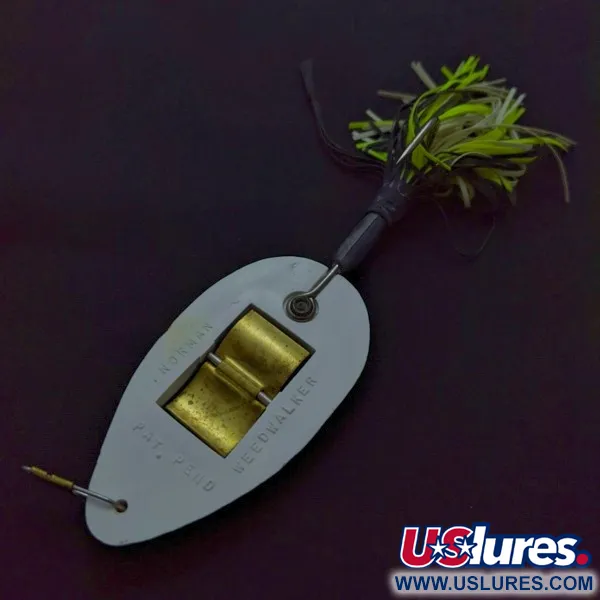 Norman Weedwalker Wahadłówka, biało-żółto-zielona, 19g, #24495