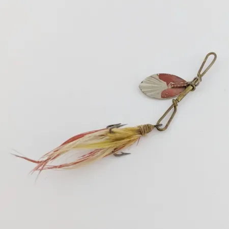 G.M. Skinner 1 Błystka obrotowa, nikiel/czerwony, 3.5 g, karbowana, #24500