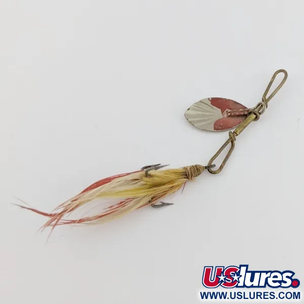 G.M. Skinner 1 Błystka obrotowa, nikiel/czerwony, 3.5 g, karbowana, #24500