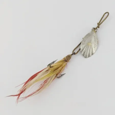 G.M. Skinner 1 Błystka obrotowa, nikiel/czerwony, 3.5 g, karbowana, #24500