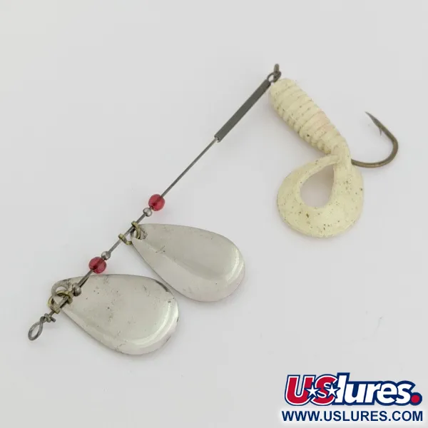 Worth Double Blade Spinner, Nikiel, 5 g, Twister, #24502