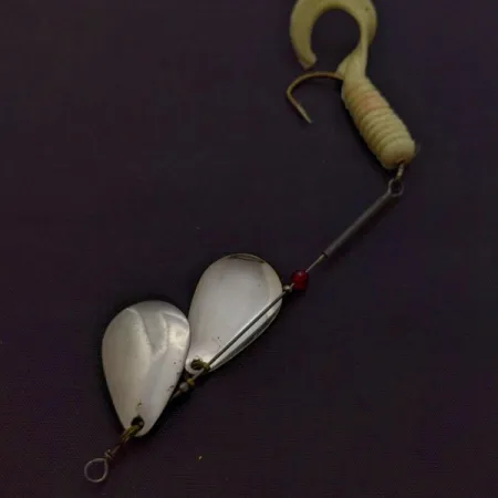 Worth Double Blade Spinner, Nikiel, 5 g, Twister, #24502