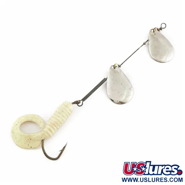 Worth Double Blade Spinner, Nikiel, 5 g, Twister, #24502