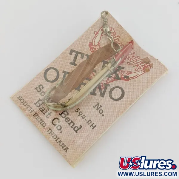 South Bend Trix-Oreno 594 Przynęta muchowa, Srebrny/Czerwony, 2 g, #24506