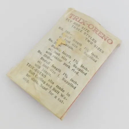 South Bend Trix-Oreno 594 Przynęta muchowa, Srebrny/Czerwony, 2 g, #24506