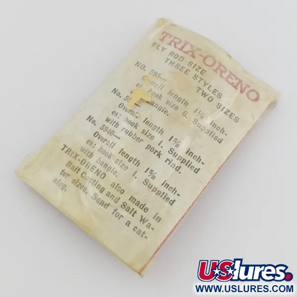 South Bend Trix-Oreno 594 Przynęta muchowa, Srebrny/Czerwony, 2 g, #24506