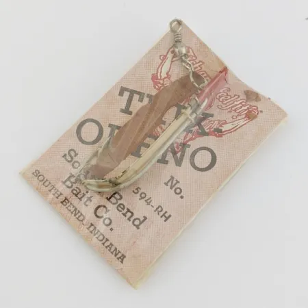 South Bend Trix-Oreno 594 Przynęta muchowa, Srebrny/Czerwony, 2 g, #24506