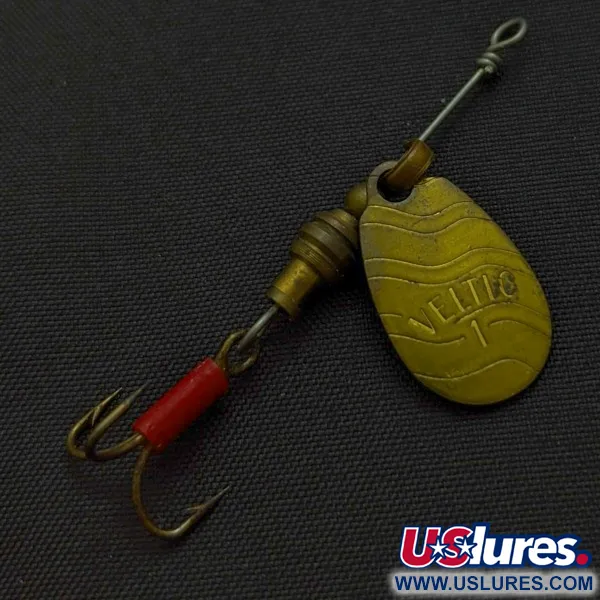 Veltic Spinner 1, Mosiądz, 2 g, Czerwona koszulka, #24523