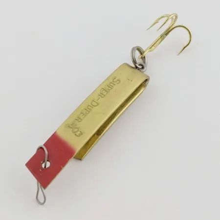 Luhr Jensen Super-Duper 503 Błystka, Gold/Red, 4.3 g, U-Shape, #24546