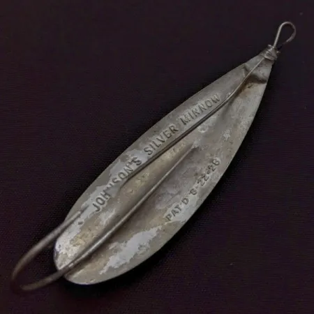 Johnson Silver Minnow Weedless Wahadłówka, Nikiel, 12g, #24548