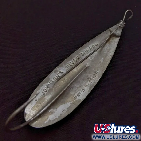 Johnson Silver Minnow Weedless Wahadłówka, Nikiel, 12g, #24548