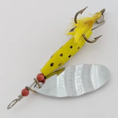 Abu Garcia Spinnaren Reflex Błystka, Żółty/Nikiel, 7 g, #24553