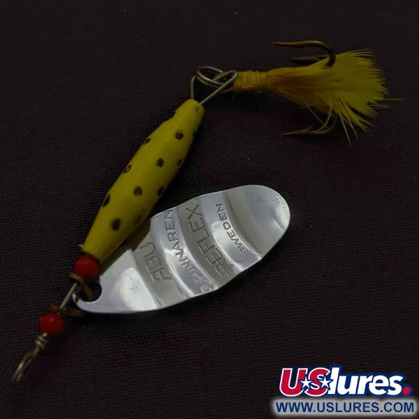 Abu Garcia Spinnaren Reflex Błystka, Żółty/Nikiel, 7 g, #24553