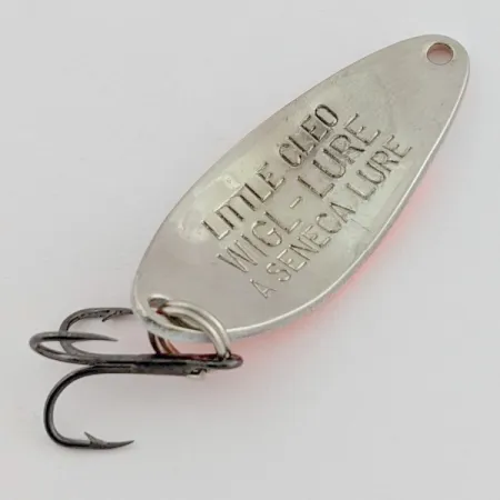 Seneca Little Cleo UV Błystka wahadłowa, Pomarańczowa/Biała, 7 g, UV, #24555