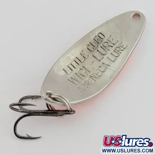 Seneca Little Cleo UV Błystka wahadłowa, Pomarańczowa/Biała, 7 g, UV, #24555