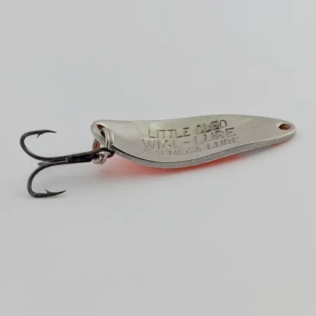 Seneca Little Cleo UV Błystka wahadłowa, Pomarańczowa/Biała, 7 g, UV, #24555