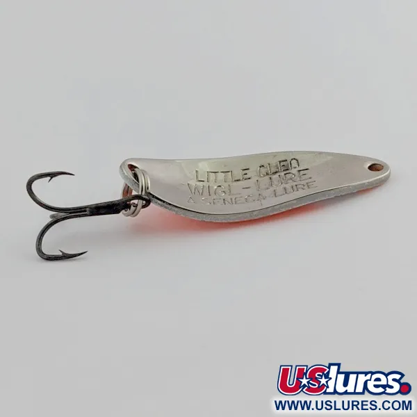 Seneca Little Cleo UV Błystka wahadłowa, Pomarańczowa/Biała, 7 g, UV, #24555