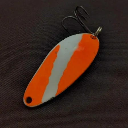 Seneca Little Cleo UV Błystka wahadłowa, Pomarańczowa/Biała, 7 g, UV, #24555