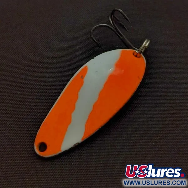 Seneca Little Cleo UV Błystka wahadłowa, Pomarańczowa/Biała, 7 g, UV, #24555