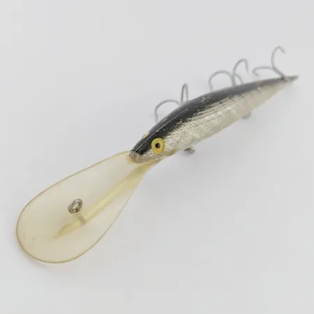 Bill Norman Deep Shiner Minnow Wobler, Silver, 21 g, Deep Diver, #24565