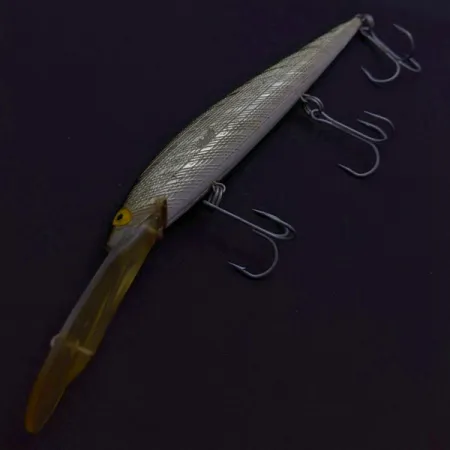 Bill Norman Deep Shiner Minnow Wobler, Silver, 21 g, Deep Diver, #24565